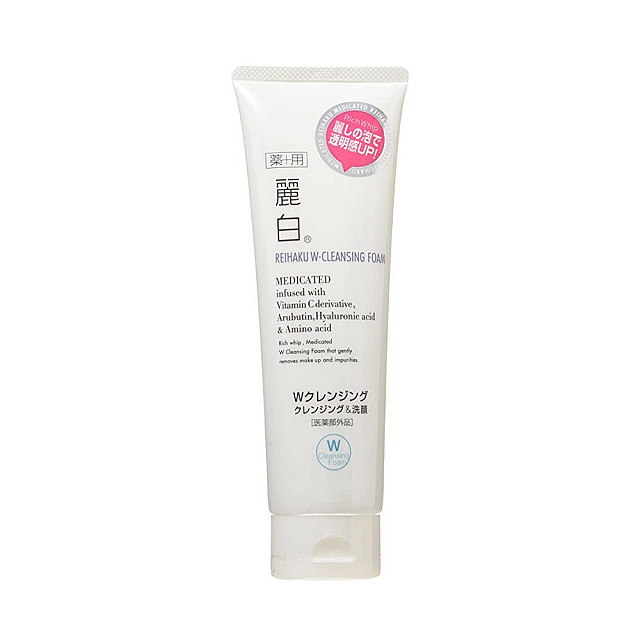 Reihaku W-Cleansing Foam / ហ្វូមលាងសម្អាតមុខ